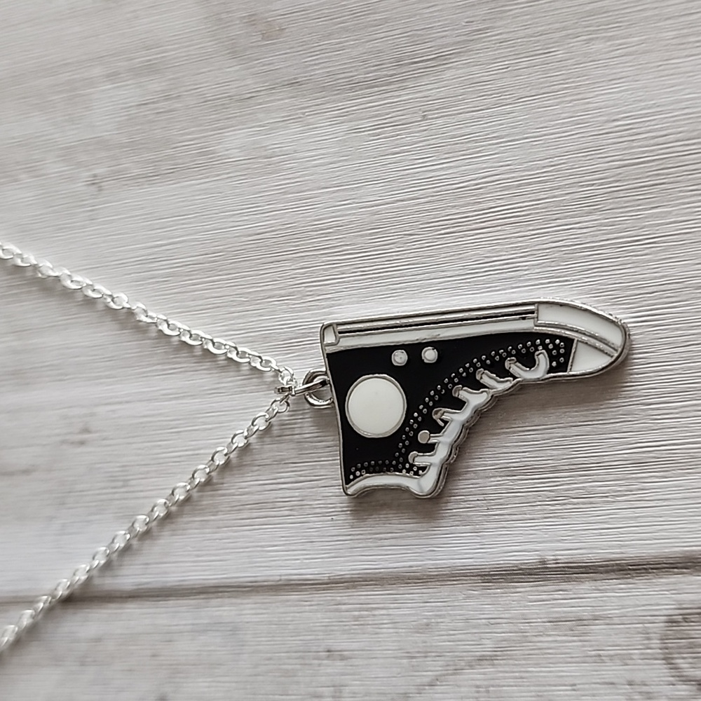 Special Order 2 Necklaces Converse High Top Necklace 925S  Chain
